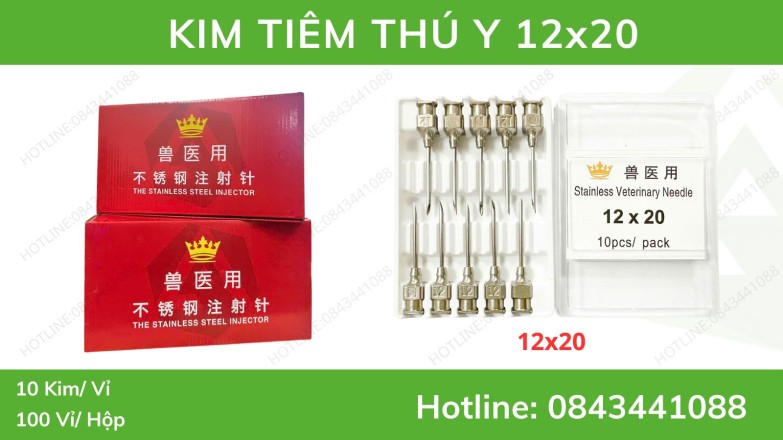 Kim tiêm 9x13 - chăn nuôi gà con 